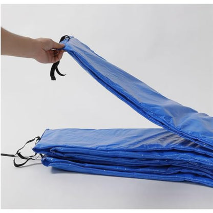 Replacement Trampoline Safety Pad Mat, 6FT 8FT 10FT 12FT 13FT 14FT 16FT UV Resistant Safety Mat Spring Cover - color: Blue, size: 12FT-366cm