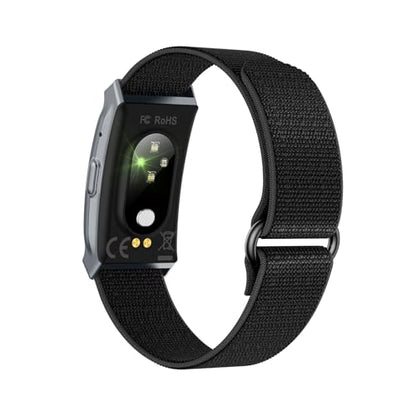 Fitness Tracker – 24/7 Activity & Sleep Tracker with Heart Rate/SpO2/Stress, 37 Sports Modes, Free APP, Smart Watches for Men Women, 2 Bands & Armband (Coal Black)