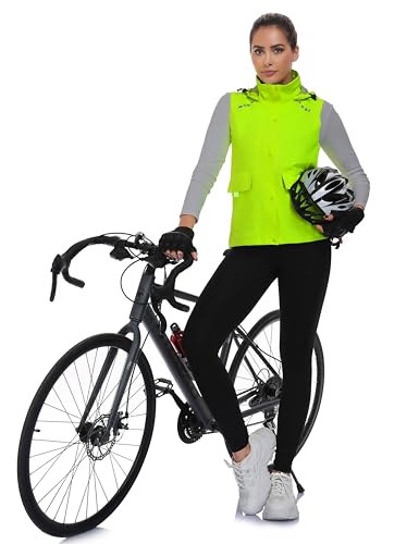 Little Donkey Andy Women's Cycling Vest - color: Fluorescent Yellow, size: X-Small