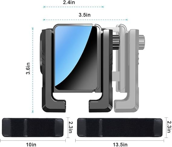 1 Pcs 360 Rotatable Wrist Phone Holder, Sports Armband for Running Jogging Gym Workouts and Cycling, Universal Quick Release Band(Random Color)