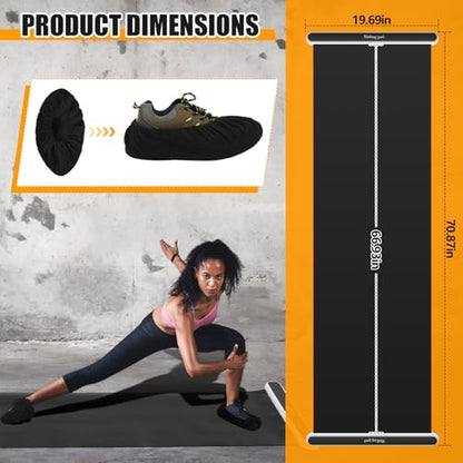 Slide Boards for Working out with Sliding Booties 5.91 x 1.64 ft