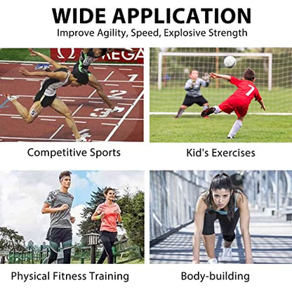Sled Harness Set, Pulling Strap for Speed Power Agility Training