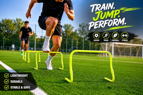 GSi Dual Height Hurdles for Soccer Speed and Agility Training