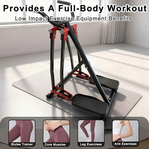 KINMAC Air Walking Elliptical Exercise Machine - color: Black