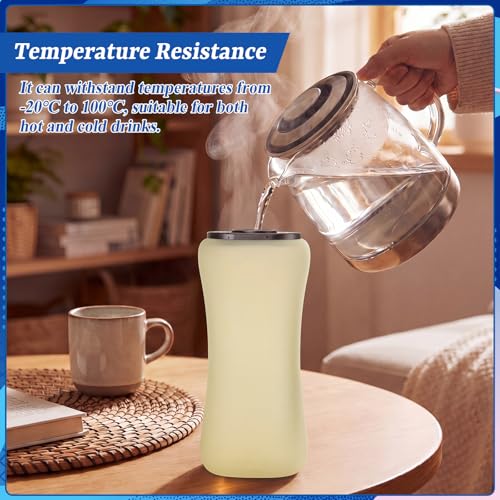 6 Pcs 12oz/350ml Collapsible Foldable Soft Flask Running Bottles Portable Reusable Handheld Water Bottle, Lightweight Leak-proof, for Running, Gym, Hiking, Cycling, City Walk