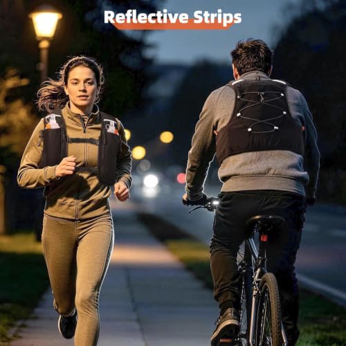 NOOLA Running Hydration Vest with Phone Holder for Men Women - size: Small