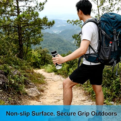 3 Pack Non-Slip Silicone Water Bottle Handle Strap – Soft Grip Carrier for Any Bottle, Handheld Accessory for Gym Workouts, Hiking & Outdoor Sports Enthusiasts