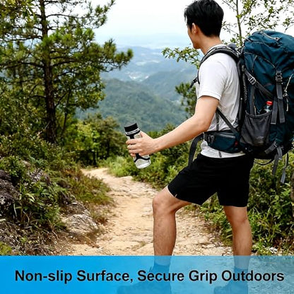 3 Pack Non-Slip Silicone Water Bottle Handle Strap – Soft Grip Carrier for Any Bottle, Handheld Accessory for Gym Workouts, Hiking & Outdoor Sports Enthusiasts