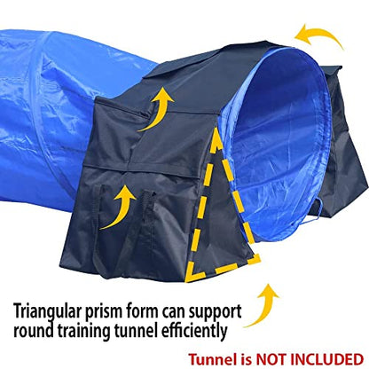 Japard Dog Agility Equipment 18-24 Inch Tunnel Sandbags 2 Pack - size: 2 Sandbags