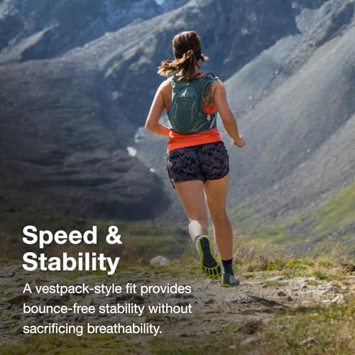 Osprey Dyna 15L Women's Running Hydration Vest with Hydraulics Reservoir - color: Cascade Blue/Silver Lining, size: WM/L