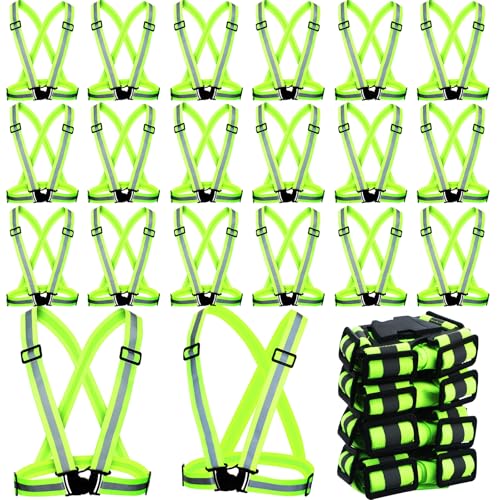 30 Pcs Reflective Vest, High Visibility Safety