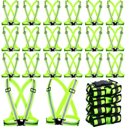 30 Pcs Reflective Vest, High Visibility Safety