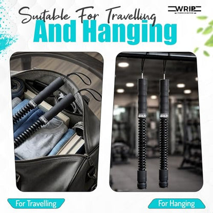 Ropeless Battle Ropes Weighted, Home Gym Equipment, Fat Burning Cardio, Small Space Exercise Equipment, Shoulder Exercise Stick, Travel Workout Equipment, Arm workout, Core Strength Training Equipment