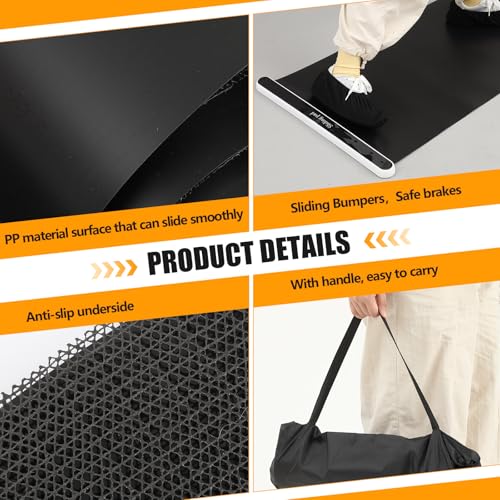Slide Boards for Working out with Sliding Booties 5.91 x 1.64 ft