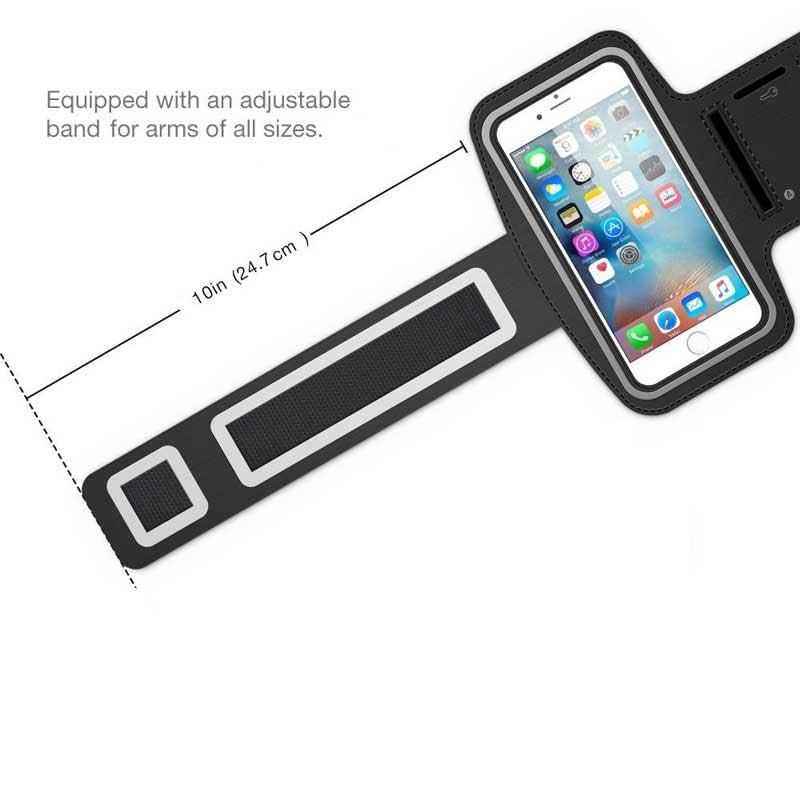 Running Armband Sports Gym Workout Compatible with Samsung Galaxy Z Fold7, Case Cover Band Neoprene Reflective