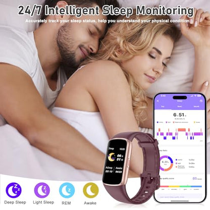 Fitness Tracker with 24/7 Heart Rate, Blood Oxygen, Sleep Tracker, 1.47''Waterproof Fitness Watch, Activity Tracker with Step Tracker for Women Men