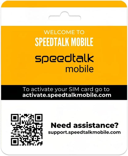 SpeedTalk Mobile GPS Tracker SIM Card Starter Kit | 3 in 1 Universal Simcard: Standard, Micro, Nano for Kids Senior Pet Car Fitness Activity 5G 4G LTE Tracking Devices | No Contract