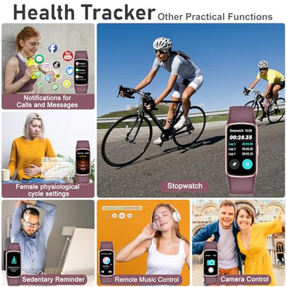 Fitness Tracker with 24/7 Heart Rate, Blood Oxygen, Sleep Tracker, 1.47''Waterproof Fitness Watch, Activity Tracker with Step Tracker for Women Men