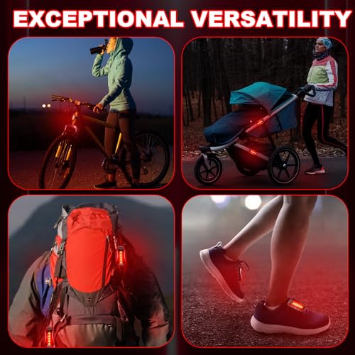 Copkim 30/60/100 Pcs LED Running Light Bulk - color: Red