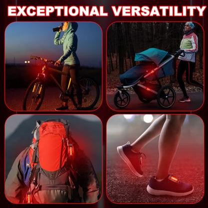 Copkim 30/60/100 Pcs LED Running Light Bulk - color: Red
