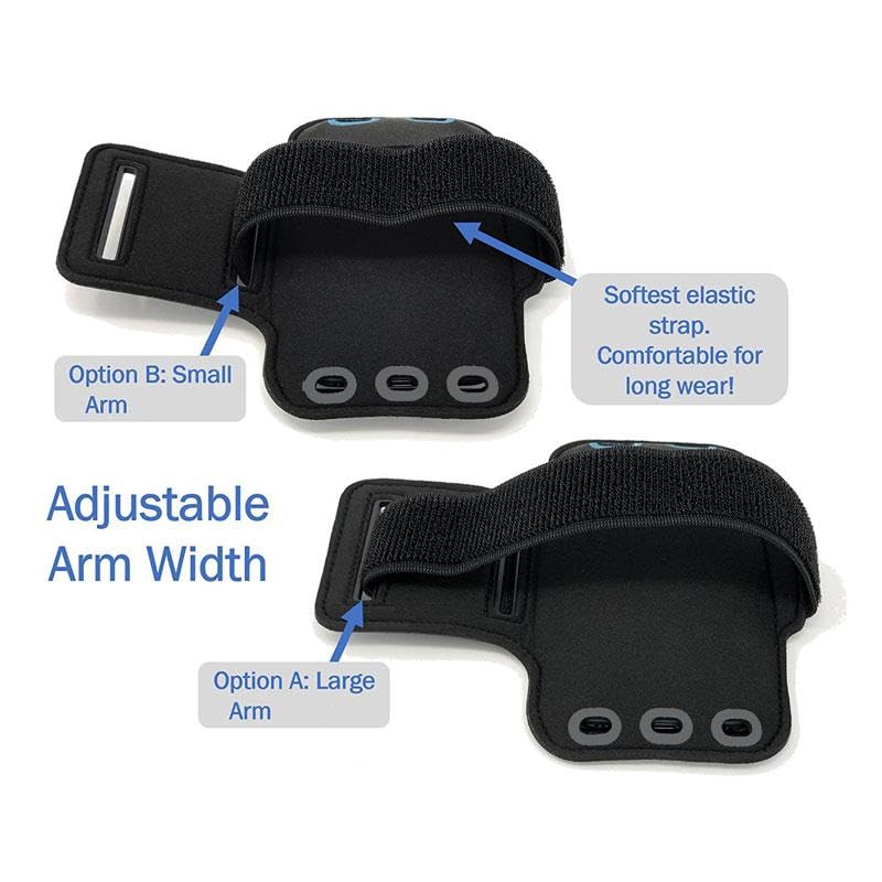 Running Armband Sports Gym Workout Compatible with Samsung Galaxy Z Fold7, Case Cover Band Neoprene Reflective