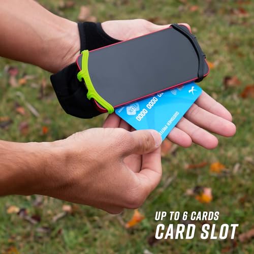 noxgear Handheld Grip Phone Holder, Lime, Left Hand - color: Lime, size: Left Hand
