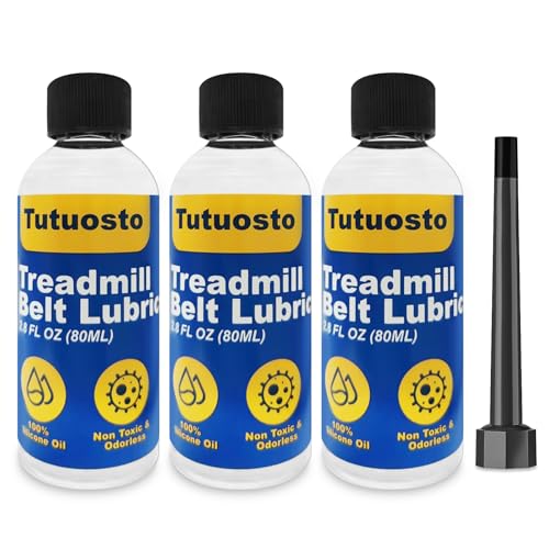 3 Pack Treadmill Lubricant for Belt, 100% Silicone Treadmill Oil, 8.4 oz - size: 3 Pcs