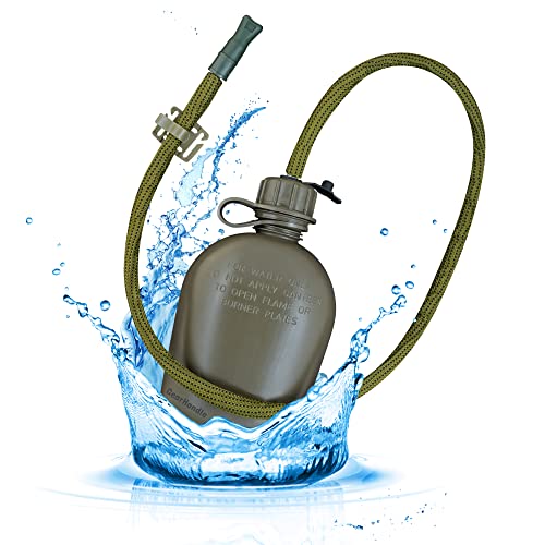 Canteen Straw Kit (OD Green with Canteen) - color: OD Green with Canteen