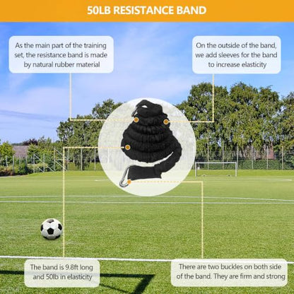 Speed and Agility Training Equipment, 50LB Band for Working Out