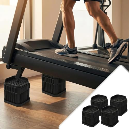 Custom Treadmill Incline Riser Blocks: Adjustable 1/2/3/4/5/6 Inch Height