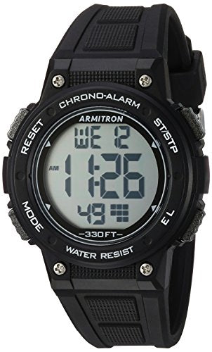 Armitron Sport Women's Digital Chronograph Resin Strap Watch
