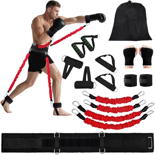 Boxing Resistance Bands Set for Boxing MMA Martial Arts Training Equipment