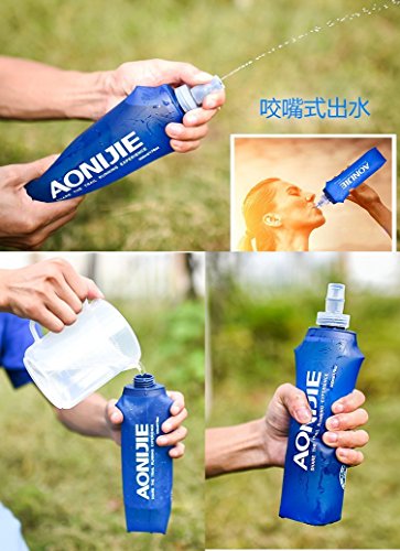 Lovtour Hydration Race Vest,2.5L Running Vest Lightweight Pack with 2 Soft Water Bottles Bladder for Marathoner Running Race Cycling Hiking Camping Biking