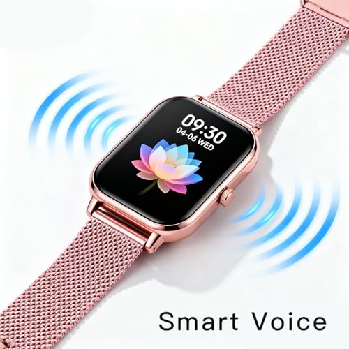 1.83-inch Large Screen Fitness Tracker with Bluetooth Call and Music Playback - 100+ Exercise Modes, Health Monitoring and Voice Assistant for Active Lifestyles