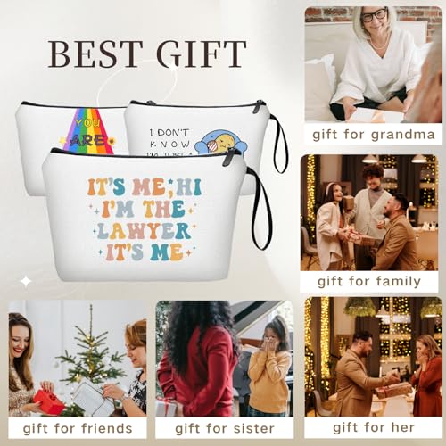 Lawyer Gifts for Wome, Small Cosmetic Makeup Bag - color: lawyer116