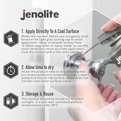 JENOLITE Silicone Lubricant Aerosol, 3x13.5oz - size: 13.5 Fl Oz (Pack of 3)