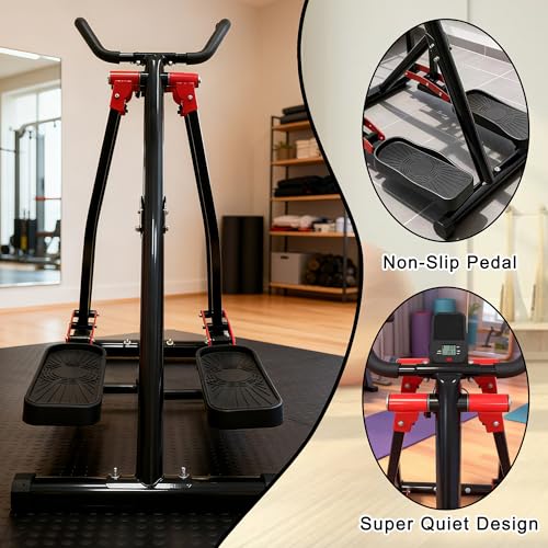 KINMAC Air Walking Elliptical Exercise Machine - color: Black