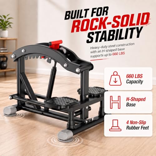 EPHESPORT Pull Up Assist Machine with 6-Level Hydraulic Support