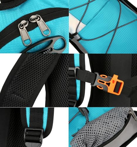 Lake Blue Hydration Packs Trail Running Backpack Ultra Lightweight Hydration Vest with 2L Water Bladder for Bicycle Marathon Hiking Bicycle Bags Water Bag Portable Road Cycling Sport Climbing Pouch