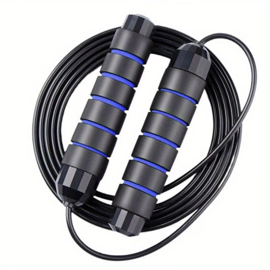 Jump Rope,Adjustable Jumping Rope,Tangle Free Fast Ball Bearings skipping rope,for Men,Women,student,Fitness,Workout,Slim. - color: Blue