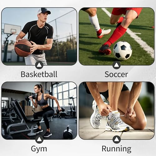 3 Pcs Leg Sleeves Compression - color: With Grey