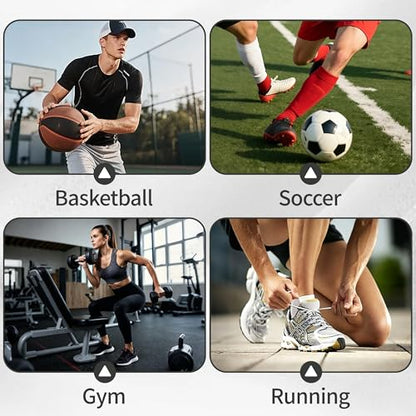 3 Pcs Leg Sleeves Compression - color: With Grey