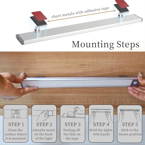 Bundles: Including Ultra-Bright 70LED Motion Closet Lights 2 Pack