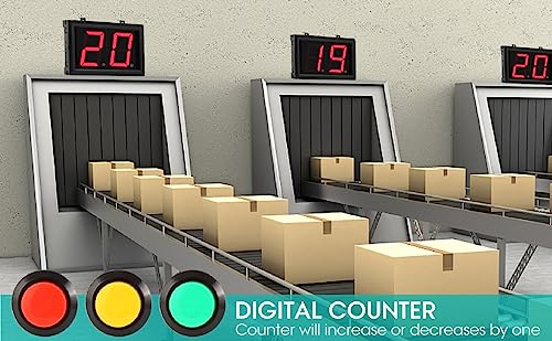 Lap Counter Up Down 4 inch Digital Counter