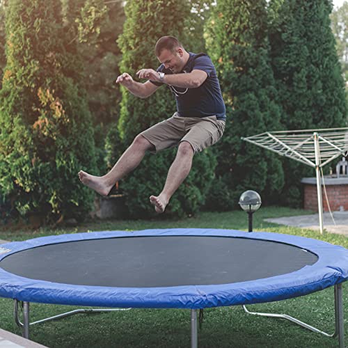 Giantex Replacement Trampoline Mat - style: 15Ft w/ 96 V-Hooks 5.5'' Spring