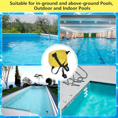 Swim Parachute Resistance Training Set - color: Yellow