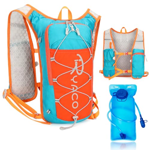 RYACO Running Hydration Vest , 2L Leak‑Proof Water Bladder for Running - color: Orange