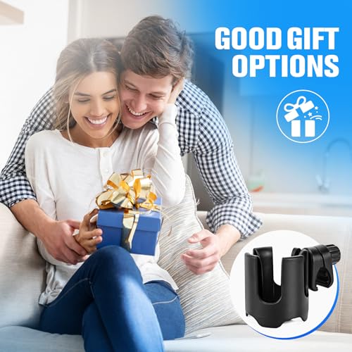Universal Stroller Cup Holder, Adjustable Drinks Holder for Walkers, Trolleys