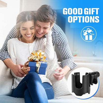 Universal Stroller Cup Holder, Adjustable Drinks Holder for Walkers, Trolleys