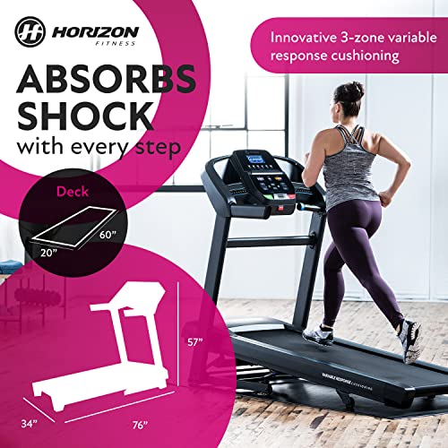 Horizon Fitness Treadmill - style: T202